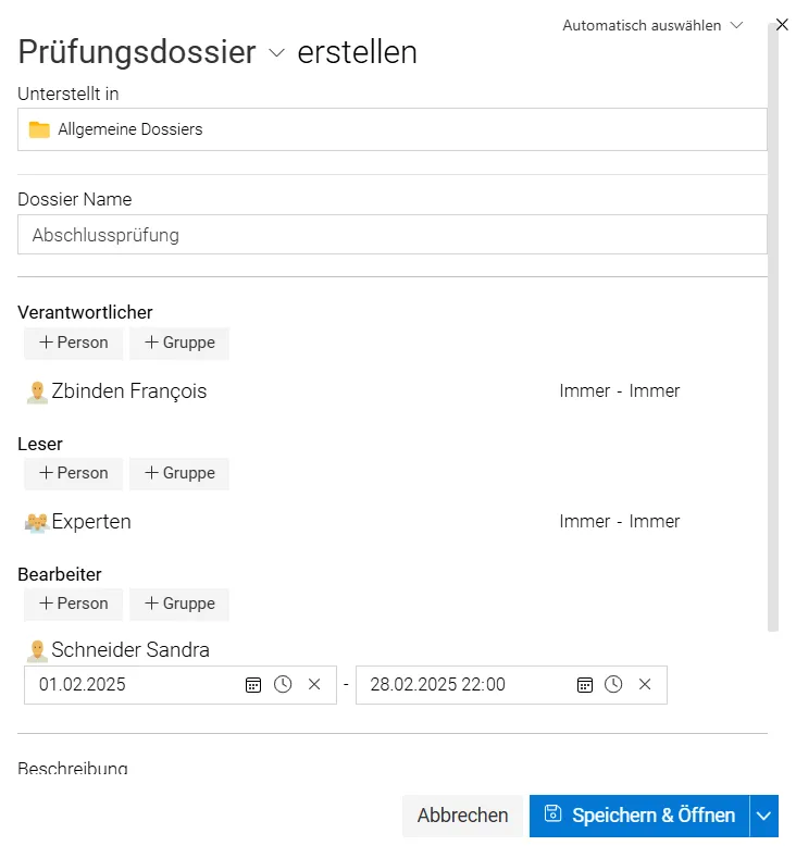 Dossier