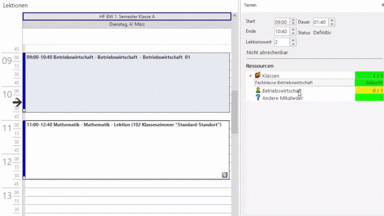 Lehrpersonen-Management